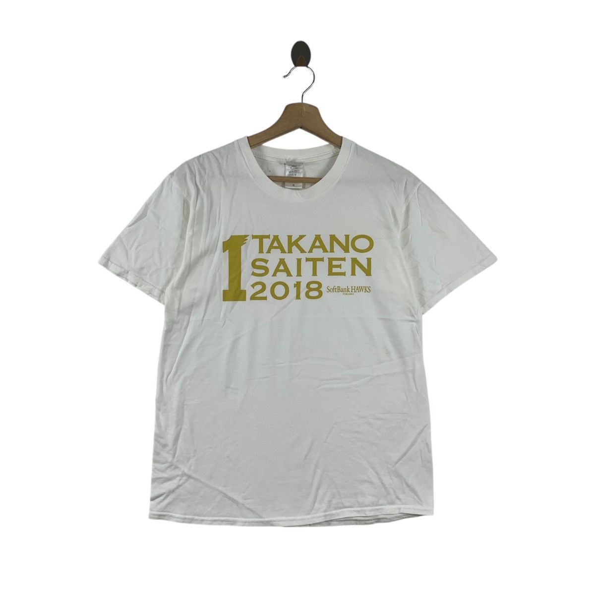 MLB MLB SOFTBANK HAWKS Fukuoka Takano Saiten Tee Shirt Top 2018 Size US M / EU 48-50 / 2 - 1 Thumbnail