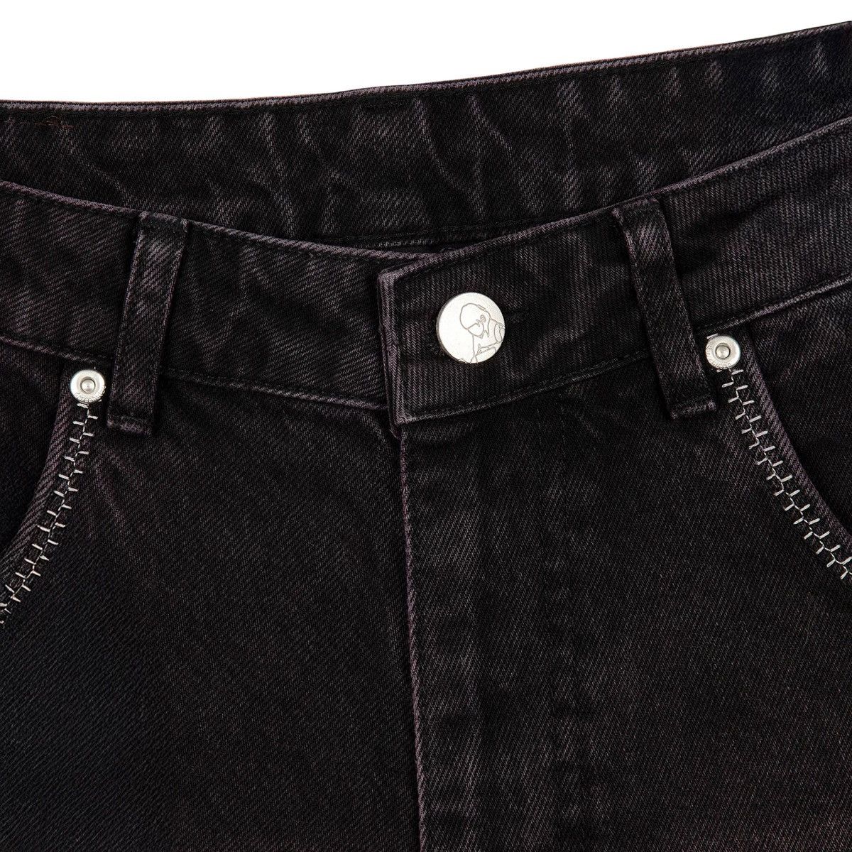 Derschutze "lotus" denim black purple tint Size US 34 / EU 50 - 5 Thumbnail