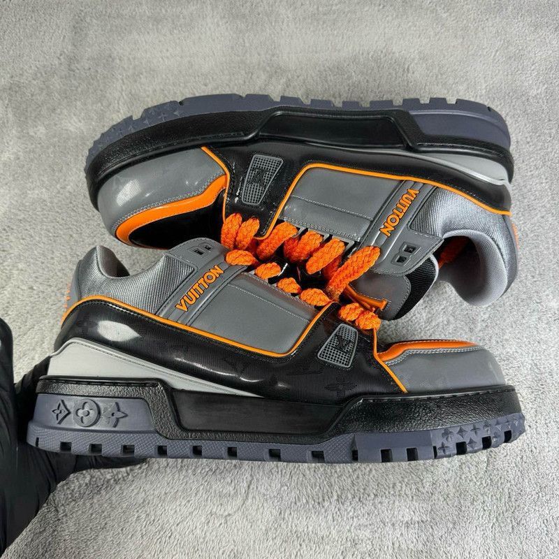 Louis Vuitton Louis Vuitton Trainer Maxi Low Top Sneakers -2508 Size US 10.5 / EU 43-44 - 9 Thumbnail