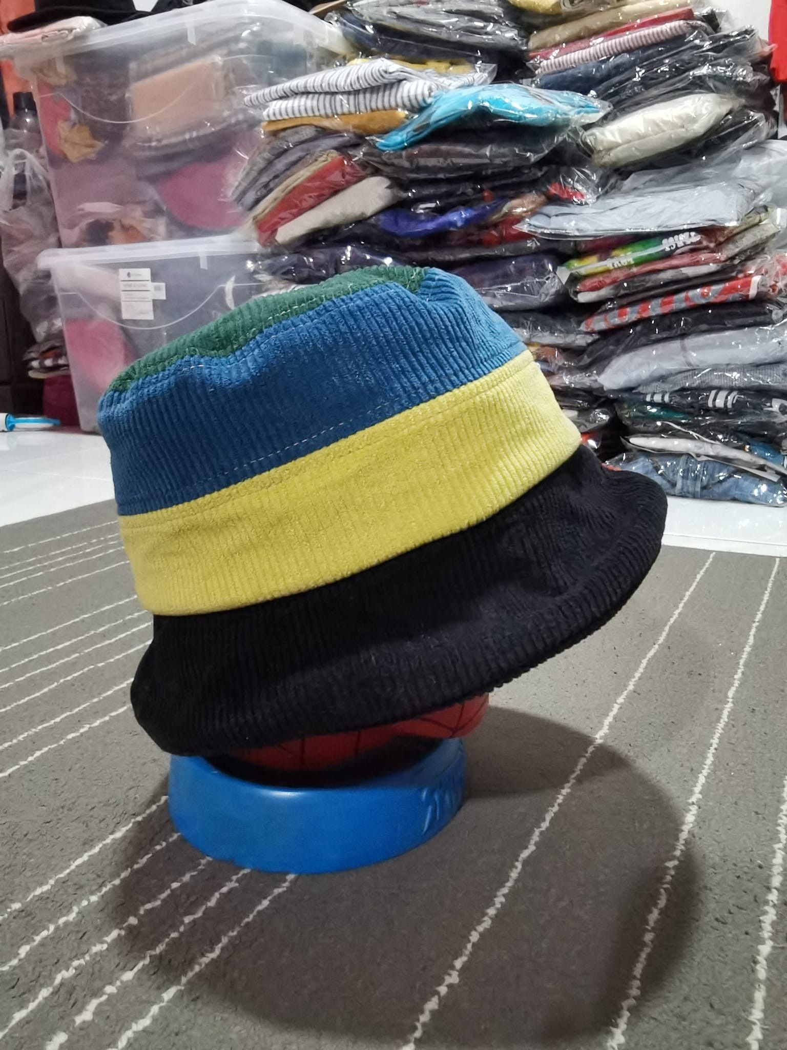 go slow caravan Go Slow Caravan comfortable bucket hat saiz M 57.5 cm Size ONE SIZE - 4 Thumbnail