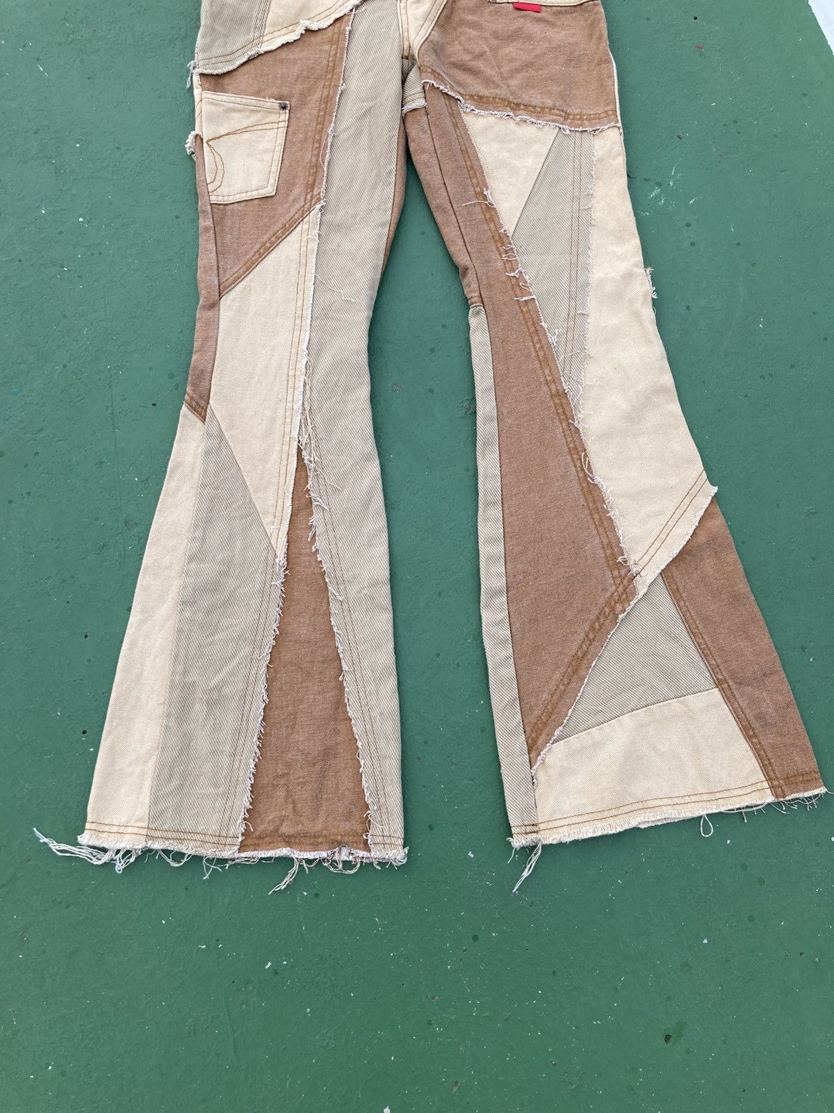 Japanese Brand Y2K Flower Cricle Japan Crazy Patchwork Flare western Size 30" / US 8 / IT 44 - 5 Thumbnail