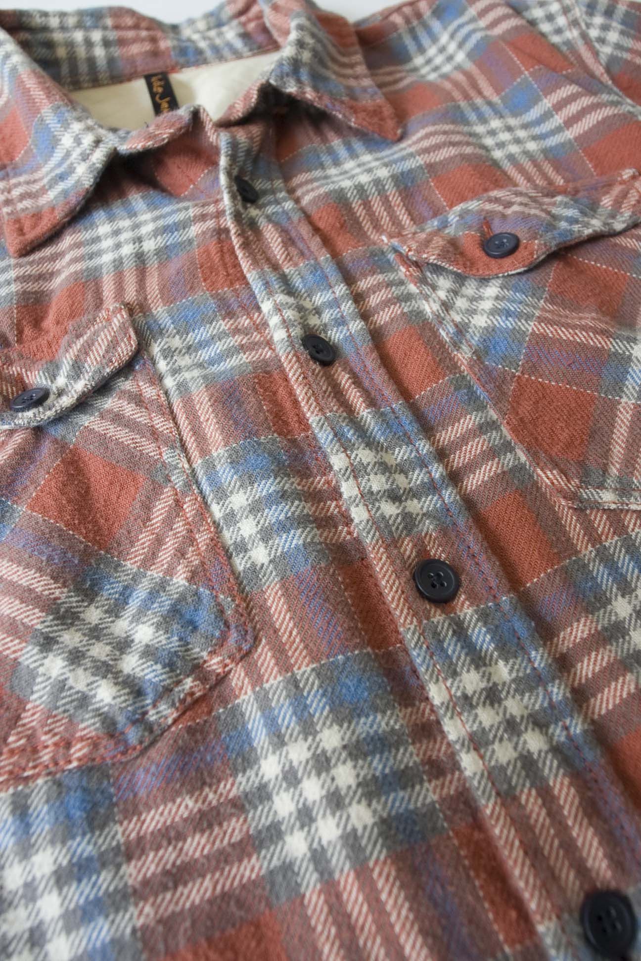 Nudie Jeans Nudie Jeans Shirt Flannel Size M Plaid Size US M / EU 48-50 / 2 - 6 Thumbnail