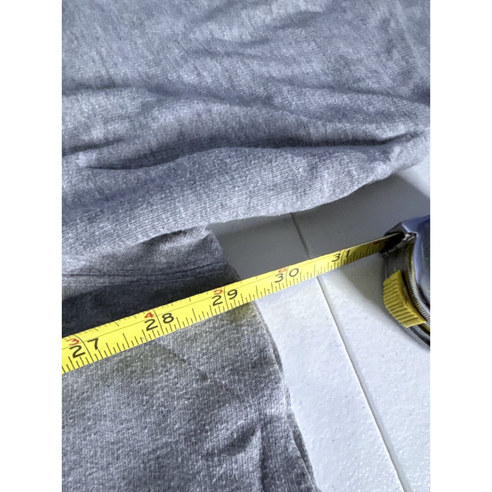 Disney VINTAGE Disney Mickey Mouse V Neck Sweatshirt 2XL Heather Gray Women Plus Pullover Sweatshirt Mickey Mouse Disney 2XL Womens V-Neck Gray Plus Size XXL / US 16-18 / IT 52-54 - 6 Thumbnail