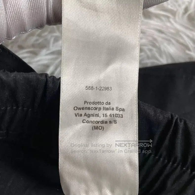 Rick Owens Rick Owens Cargo Wide Leg Pants Black. Size US 31 - 6 Thumbnail