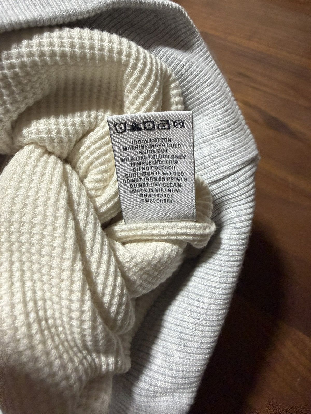 Aime Leon Dore Aime Leon Dore Unisphere Waffle Lined Full-Zip Hoodie Large Size US L / EU 52-54 / 3 - 6 Thumbnail