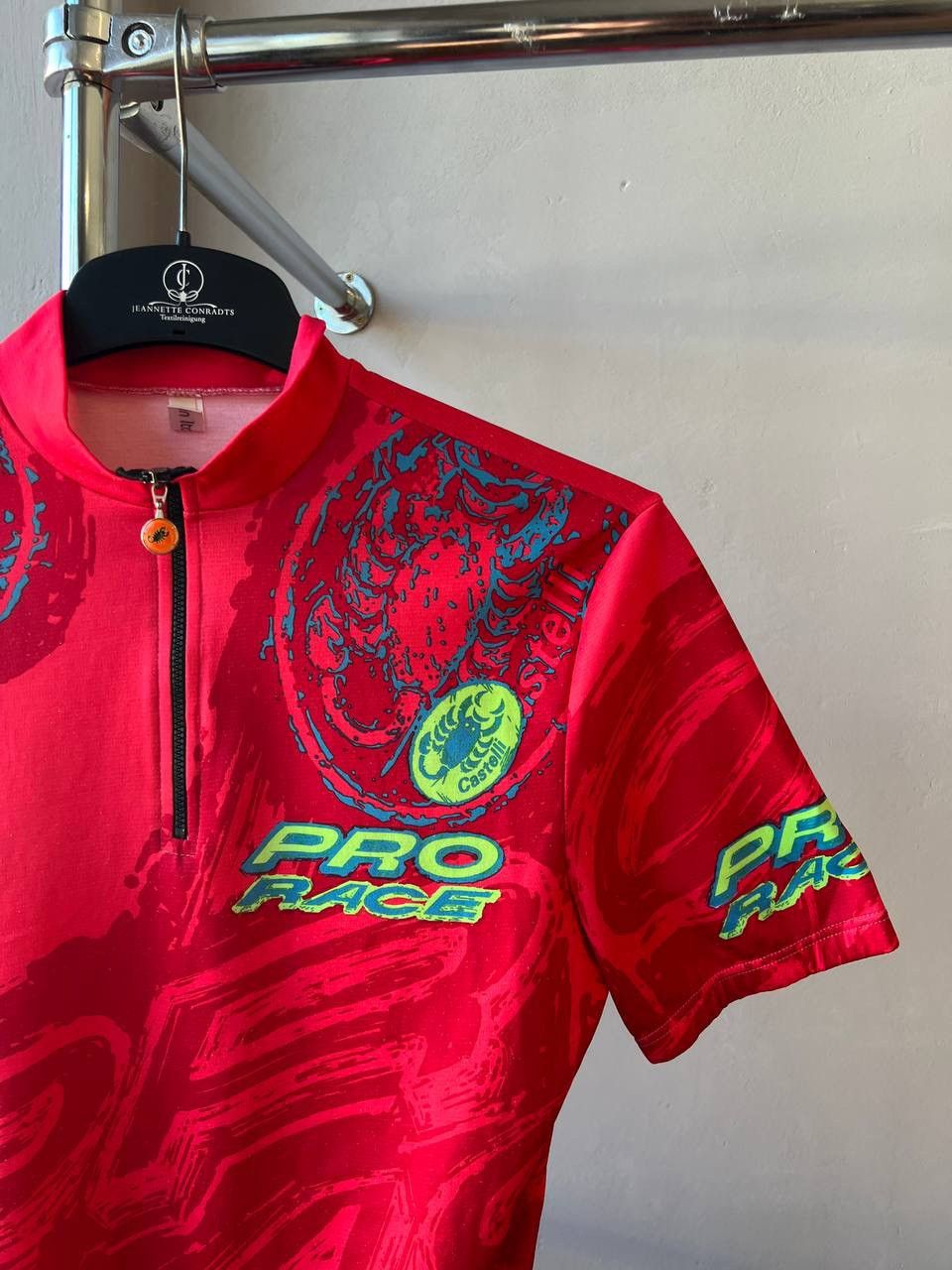 Vintage 1986 CASTELLI RARE PRO RACE ART MAILLOT JERSEY BIKE CYCLING Size US M / EU 48-50 / 2 - 3 Thumbnail