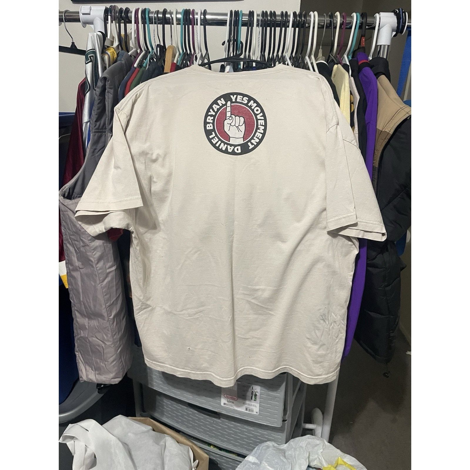 WWE Size 2XL- WWE Shirt Daniel Bryan Yes Movement Authentic Wear Size US XXL / EU 58 / 5 - 2 Thumbnail