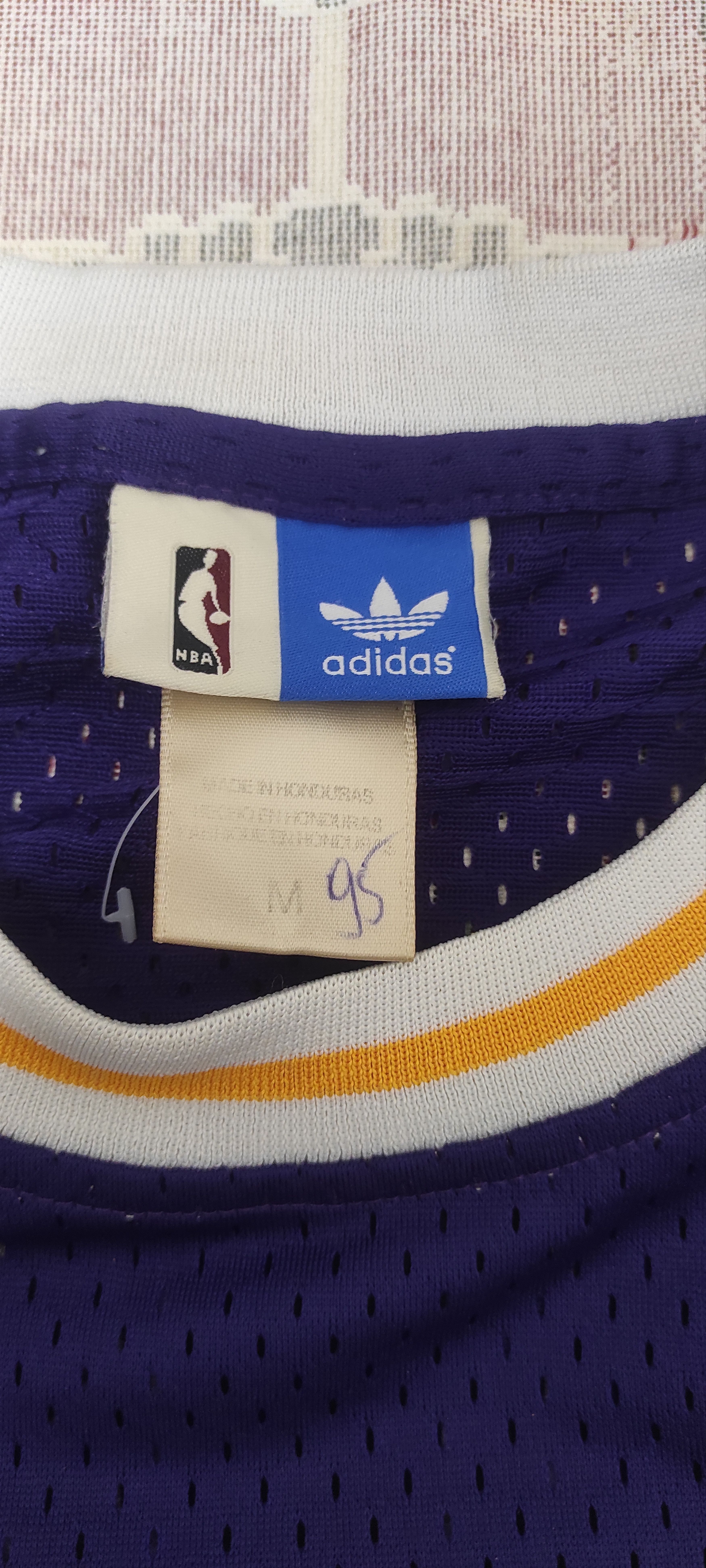 Adidas Lakers Jersey Johnson shirt adidas NBA Size US M / EU 48-50 / 2 - 4 Thumbnail