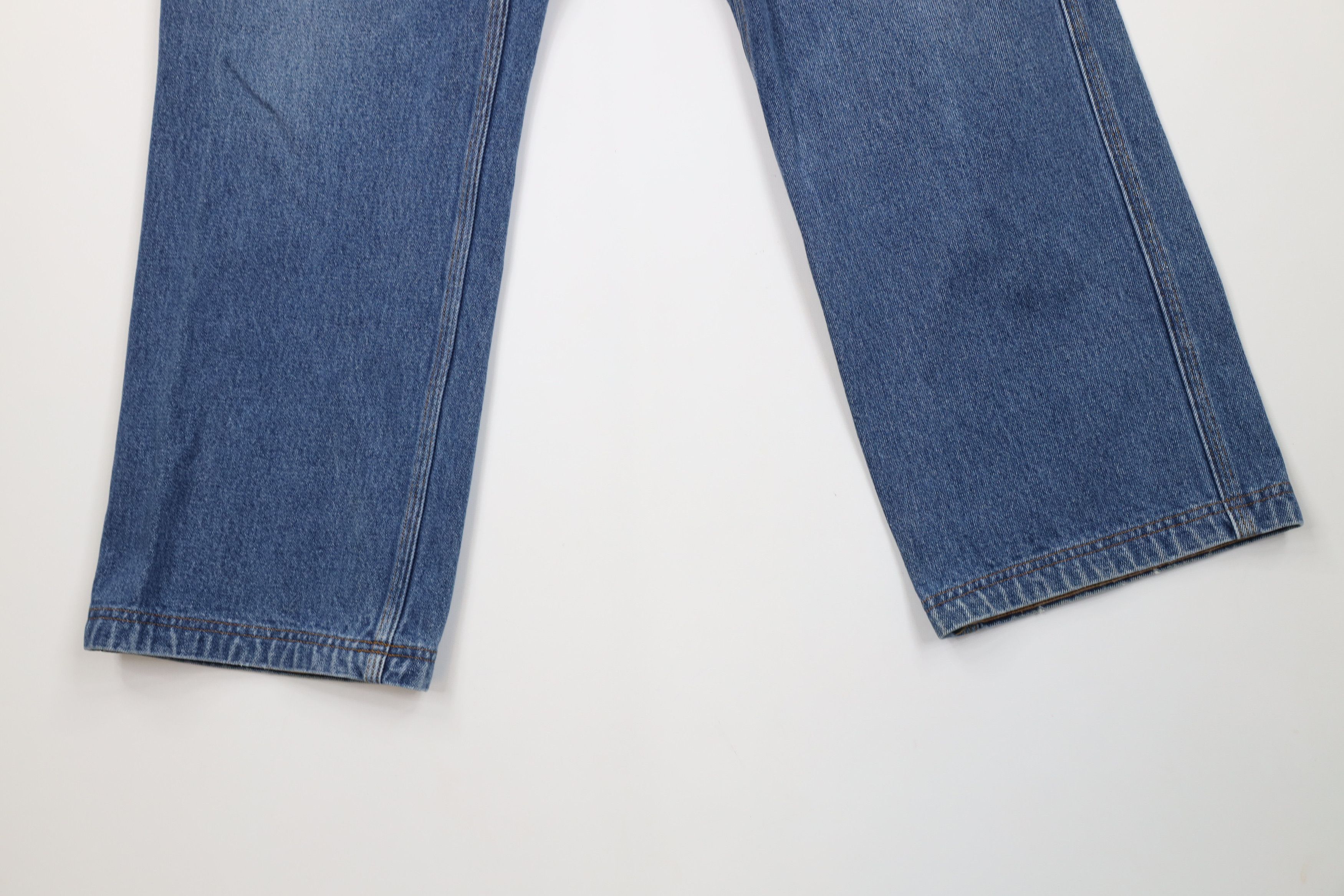 Duluth Trading Company Duluth Trading Co Workwear Wide Leg Denim Jeans Blue Size US 37 - 4 Thumbnail