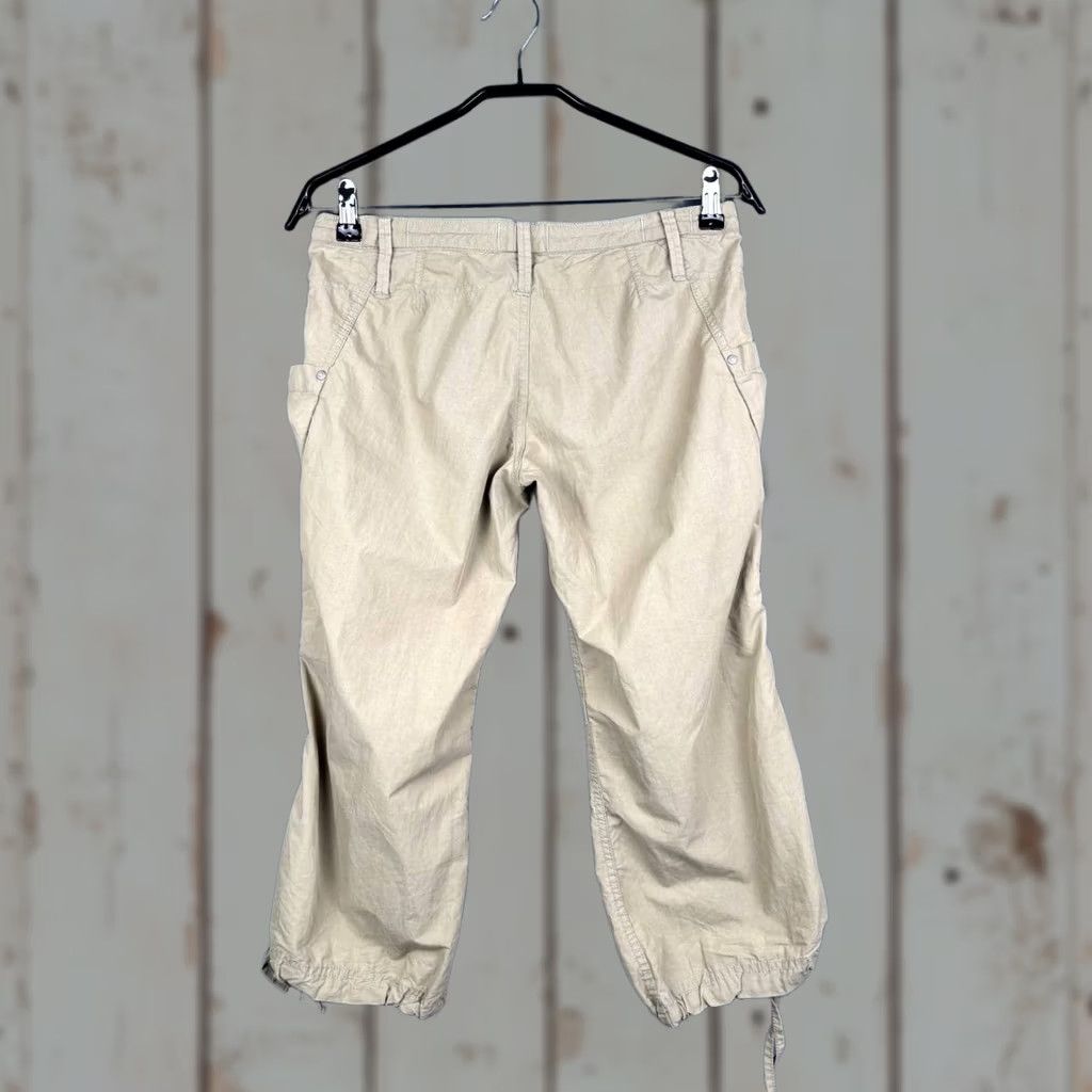 Diesel Diesel Pants Women Beige Cotton 28 Straight Leg Pockets Zipper Regular Pant 28 Mens Womens Boys Girls Size 28" / US 6 / IT 42 - 1 Thumbnail