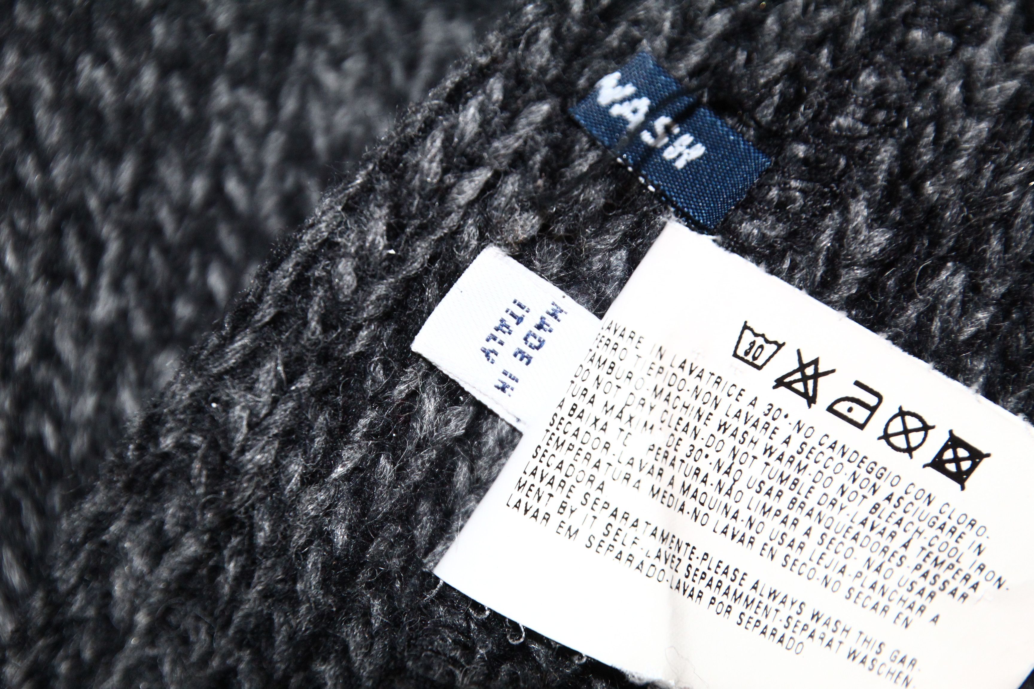 Armani VTG Armani Jeans Boiled Wool Lined Faux Leather Field Jacket Size US M / EU 48-50 / 2 - 15 Thumbnail