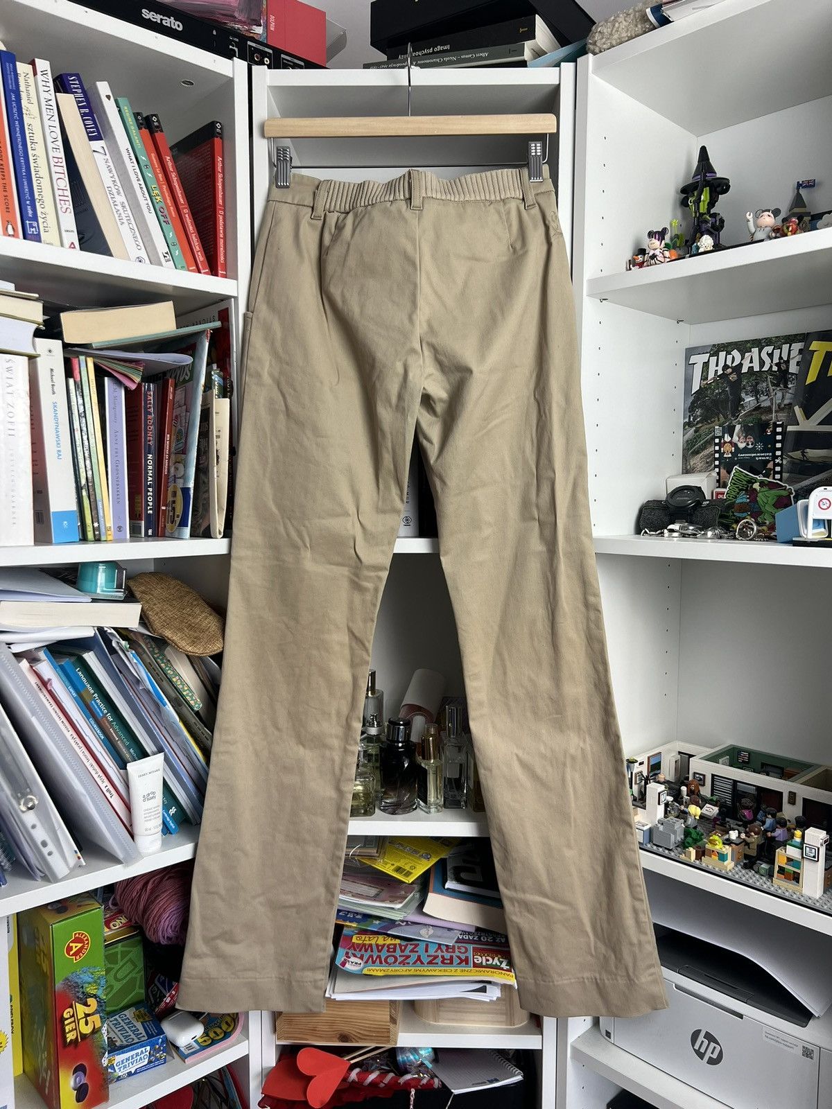 Vintage Adidas x yohji Yamamoto Y-3 straight beige pants S