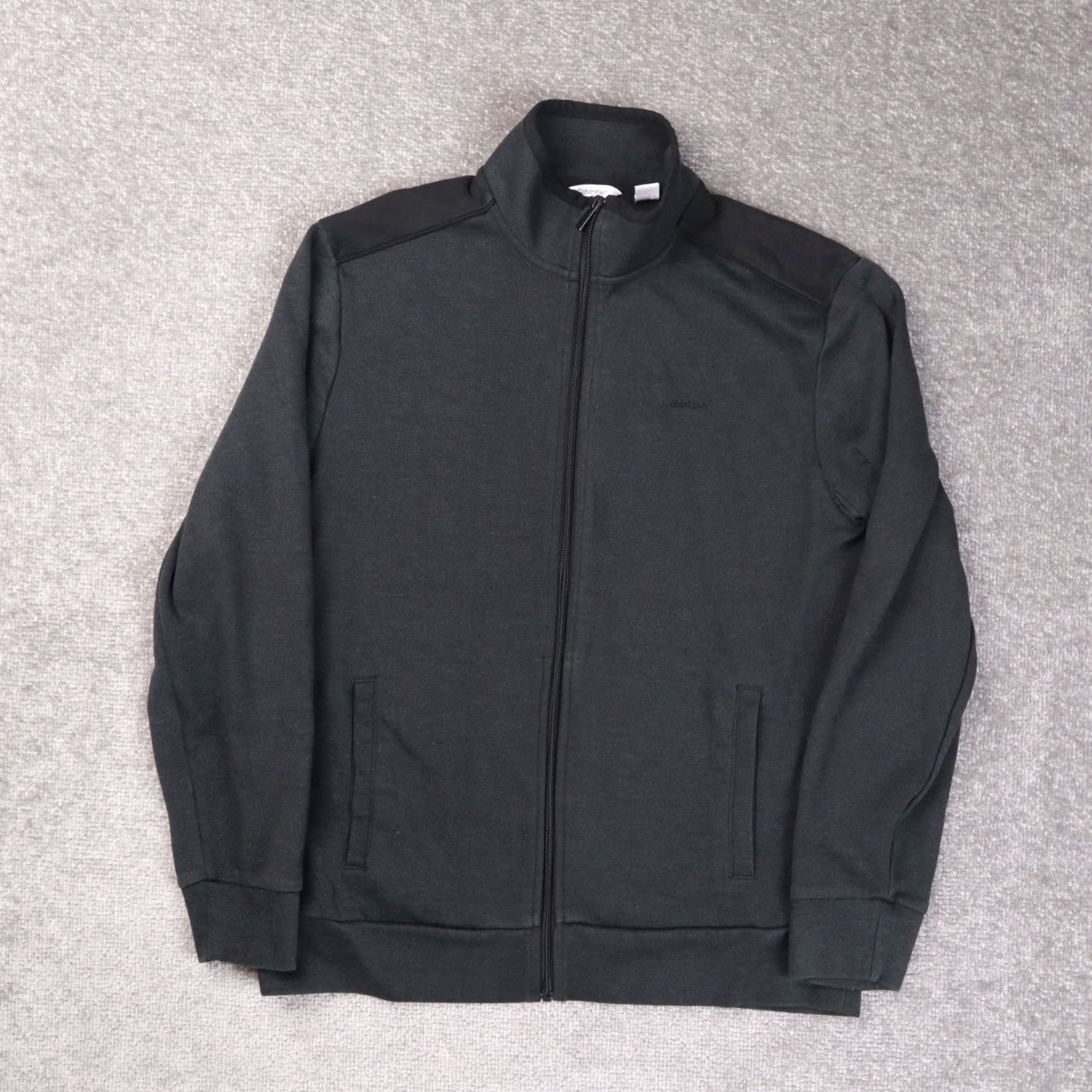 Calvin Klein Calvin Klein Gray Medium Full Zip Pocket Jacket Mens Size US M / EU 48-50 / 2 - 2 Thumbnail