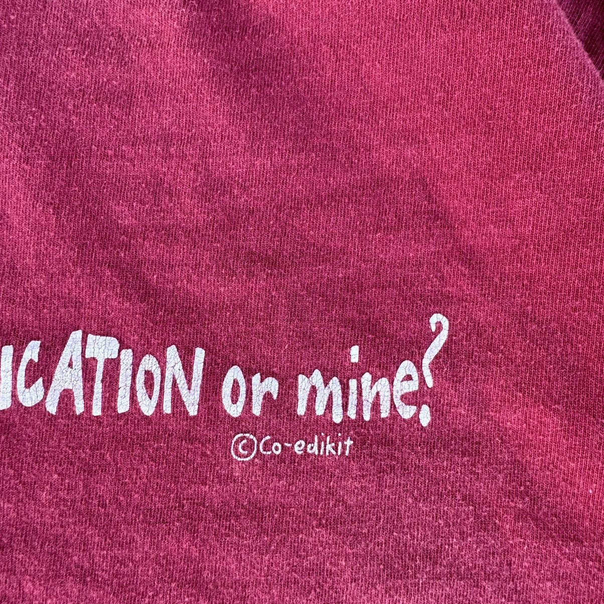 JNCO × Nike Vintage Y2K Red Humor Medication Graphic Tee Fits Skater L Size US L / EU 52-54 / 3 - 3 Thumbnail