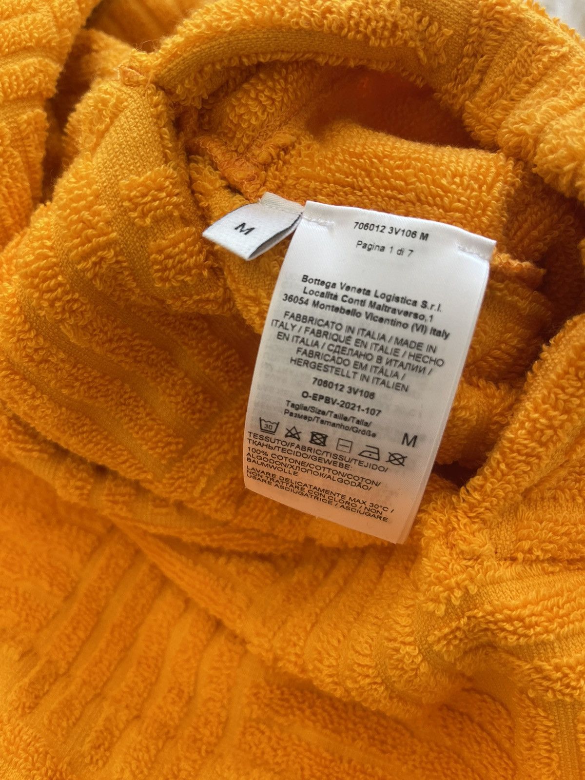 Bottega Veneta Daniel Lee Orange Pool Robe- New