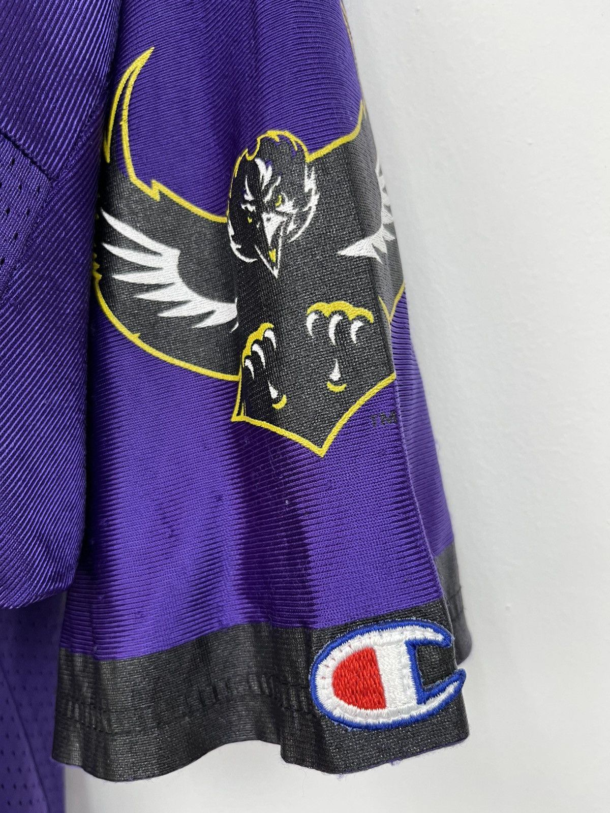 Champion Vtg Peter Boulware Baltimore Ravens Champion Jersey Size US M / EU 48-50 / 2 - 12 Thumbnail