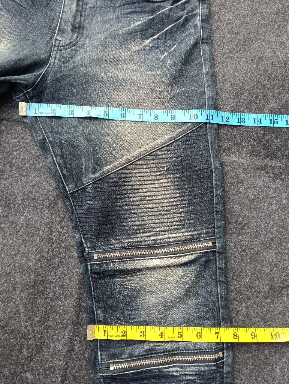 Japanese Brand 🔥GROWTH BY GRAIL REGULAR SKINNY JEANS —JAPAN STREET LEGEND! Size US 31 - 6 Thumbnail