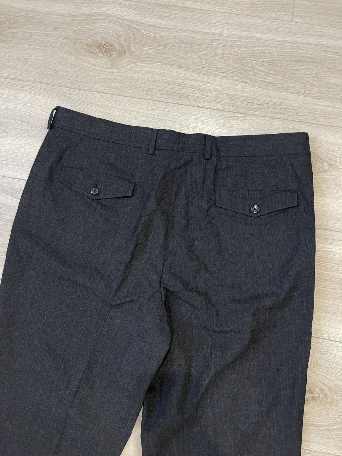Hugo Boss Vintage wool trousers classic pants W38 Size US 38 / EU 54 - 4 Thumbnail