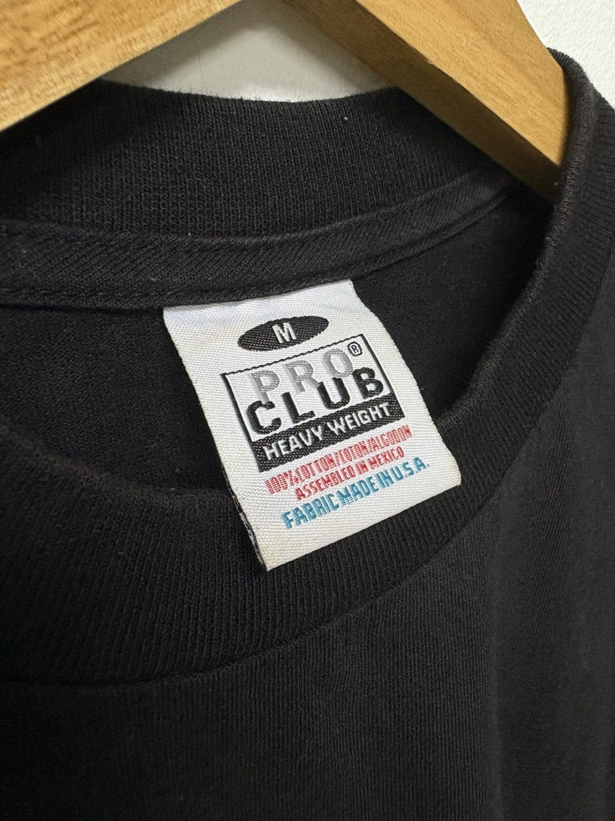 Vintage Vintage Pro Club Shirt Blank USA Fabric Grunge Skater Size US S / EU 44-46 / 1 - 3 Thumbnail