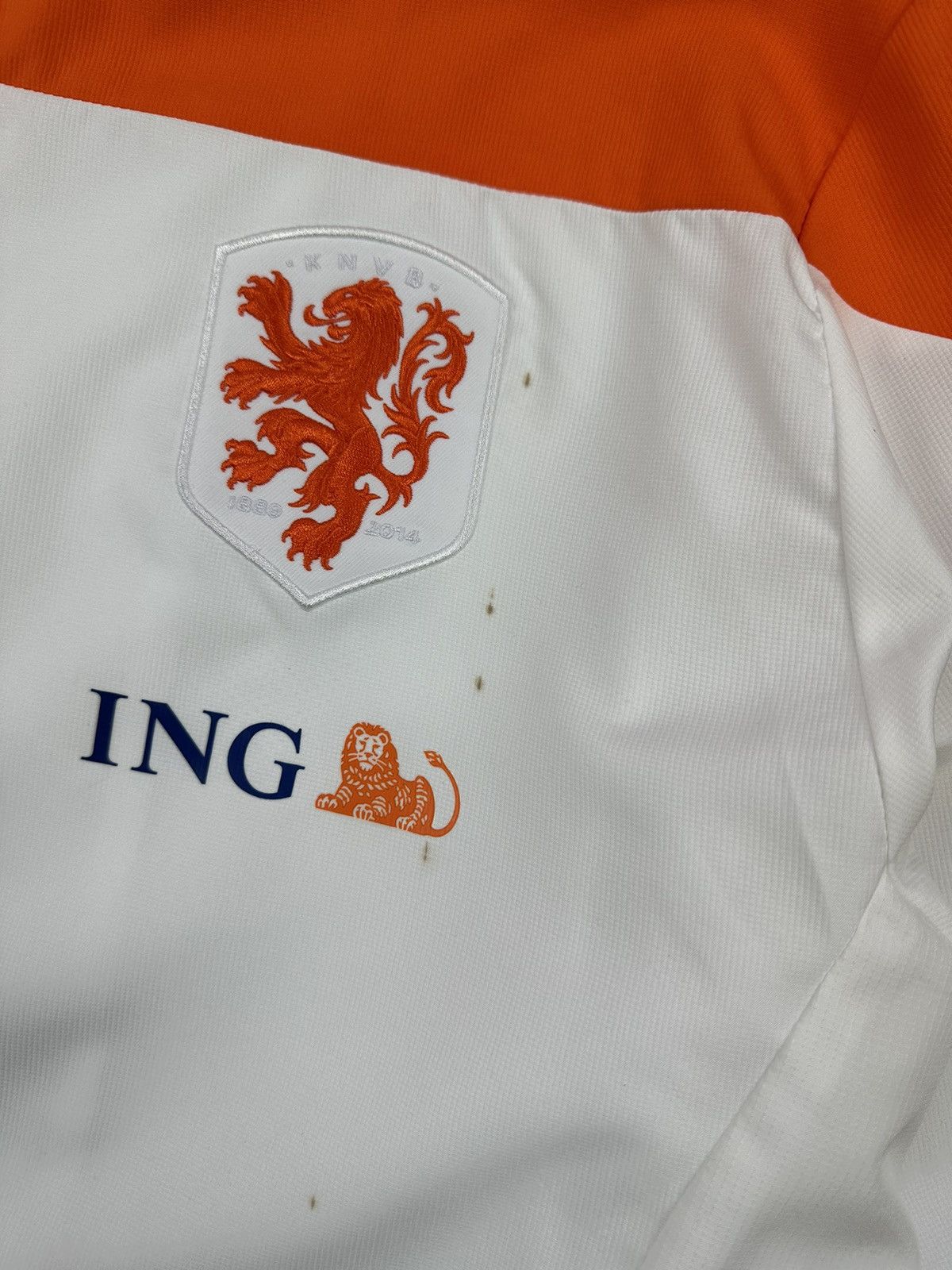 Nike Nike Netherlands KNVB Soccer Light Jacket Size US XL / EU 56 / 4 - 7 Thumbnail
