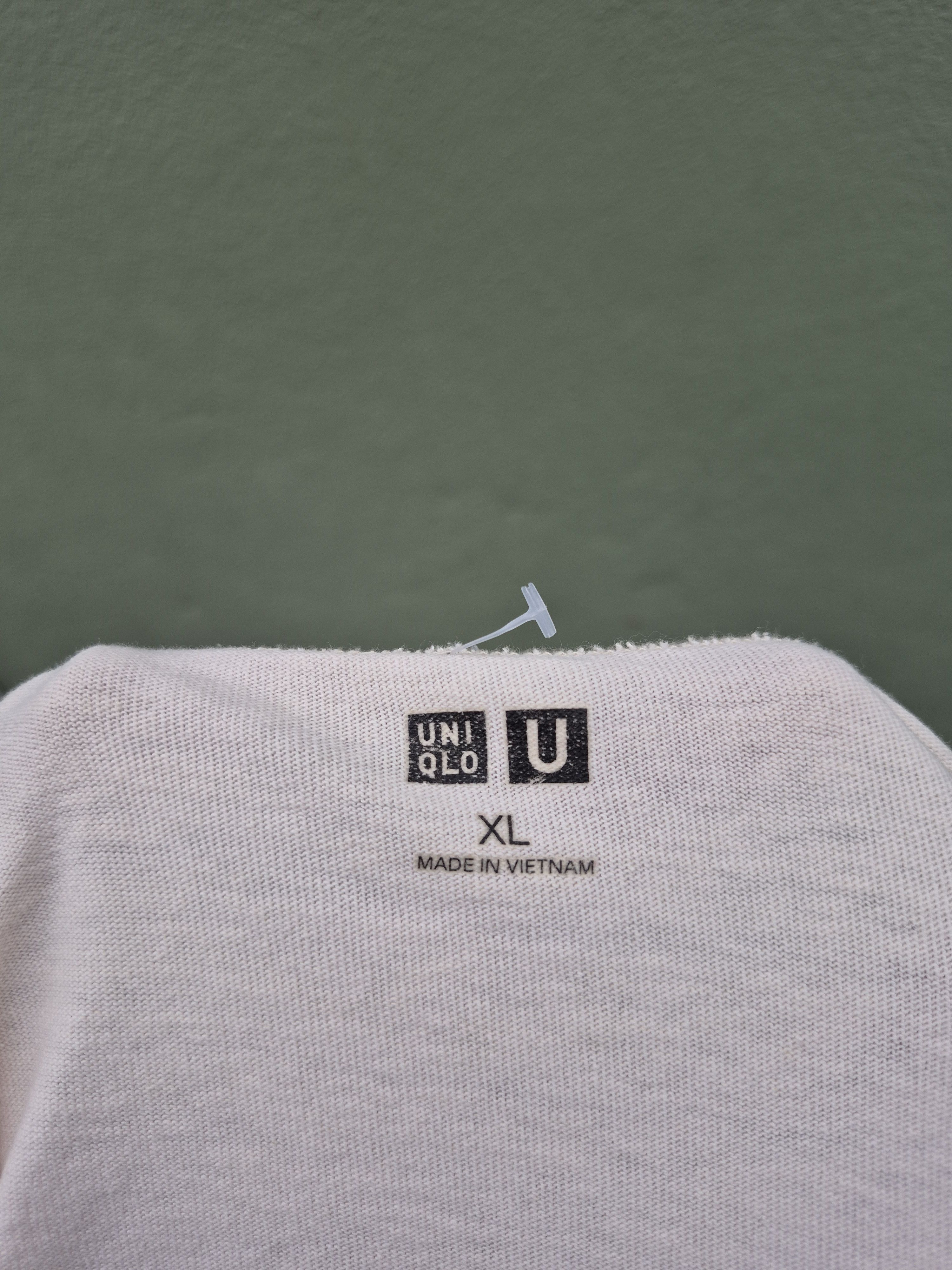 Japanese Brand 🔥 Uniqlo U Lemaire Plain Basic Essentials Tee Size US XL / EU 56 / 4 - 6 Thumbnail