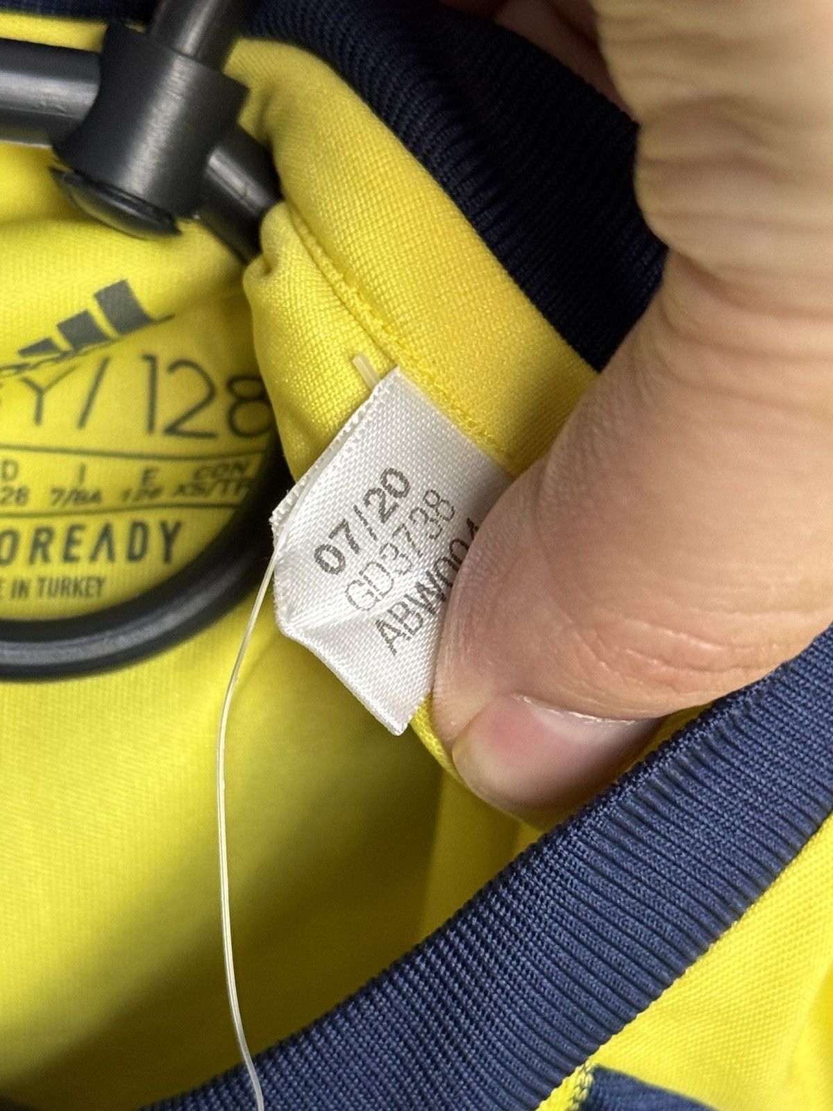 Adidas KIDS New Fenerbahce 20/21 Home Football Jersey T-Shirt Size US XS / EU 42 / 0 - 10 Thumbnail