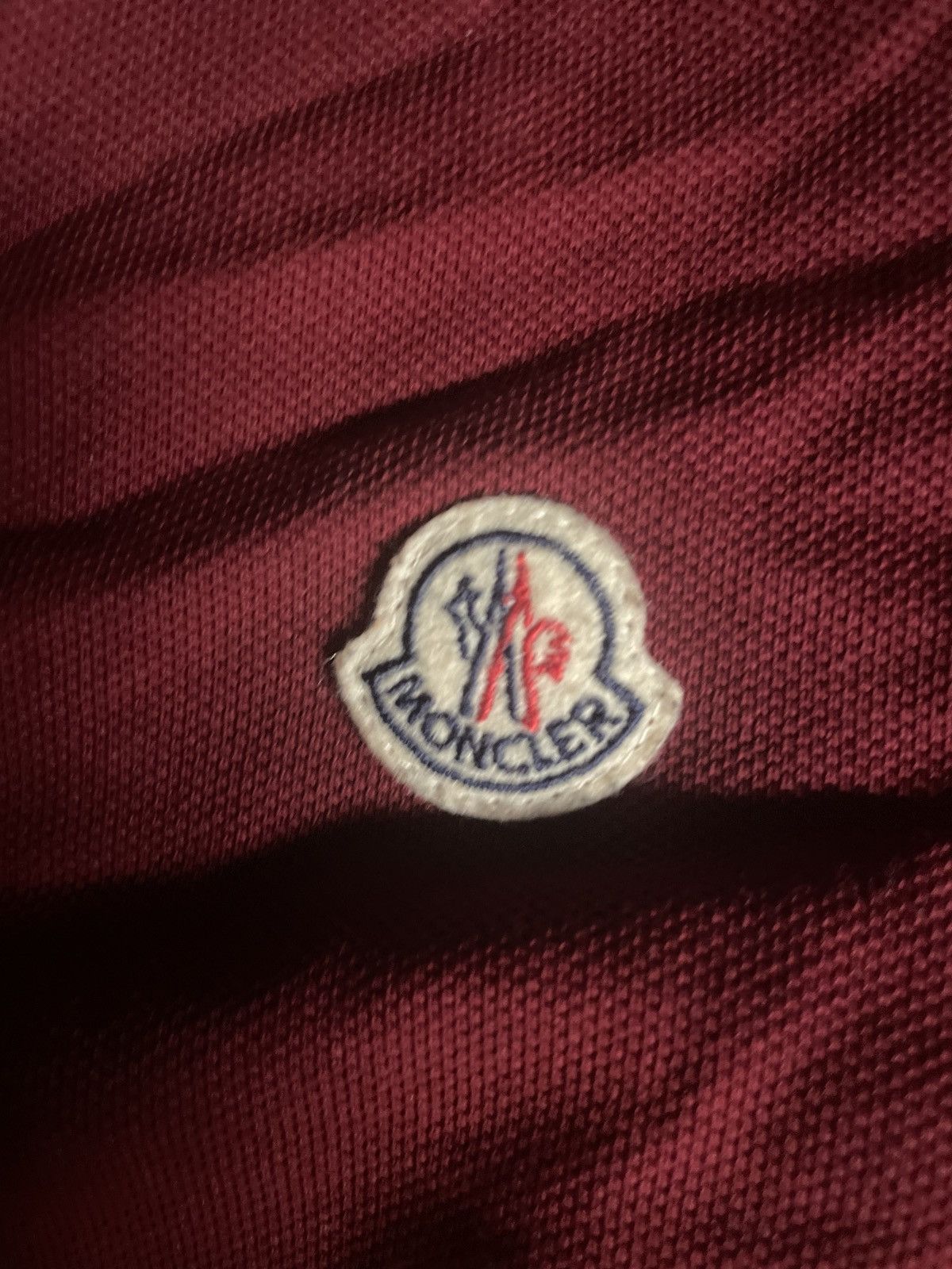 Moncler LOGO PATCH POLO SHIRT Size US L / EU 52-54 / 3 - 1 Thumbnail