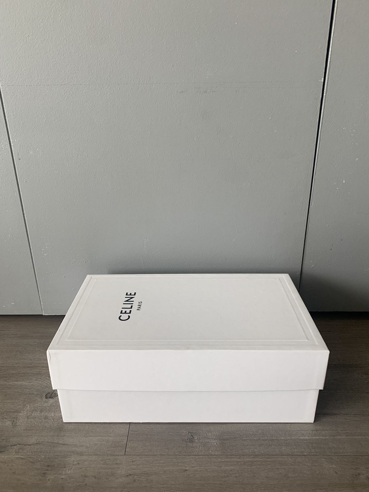 Celine Celine White Leather Lace-Up Trainers Size US 10.5 / EU 43-44 - 8 Thumbnail