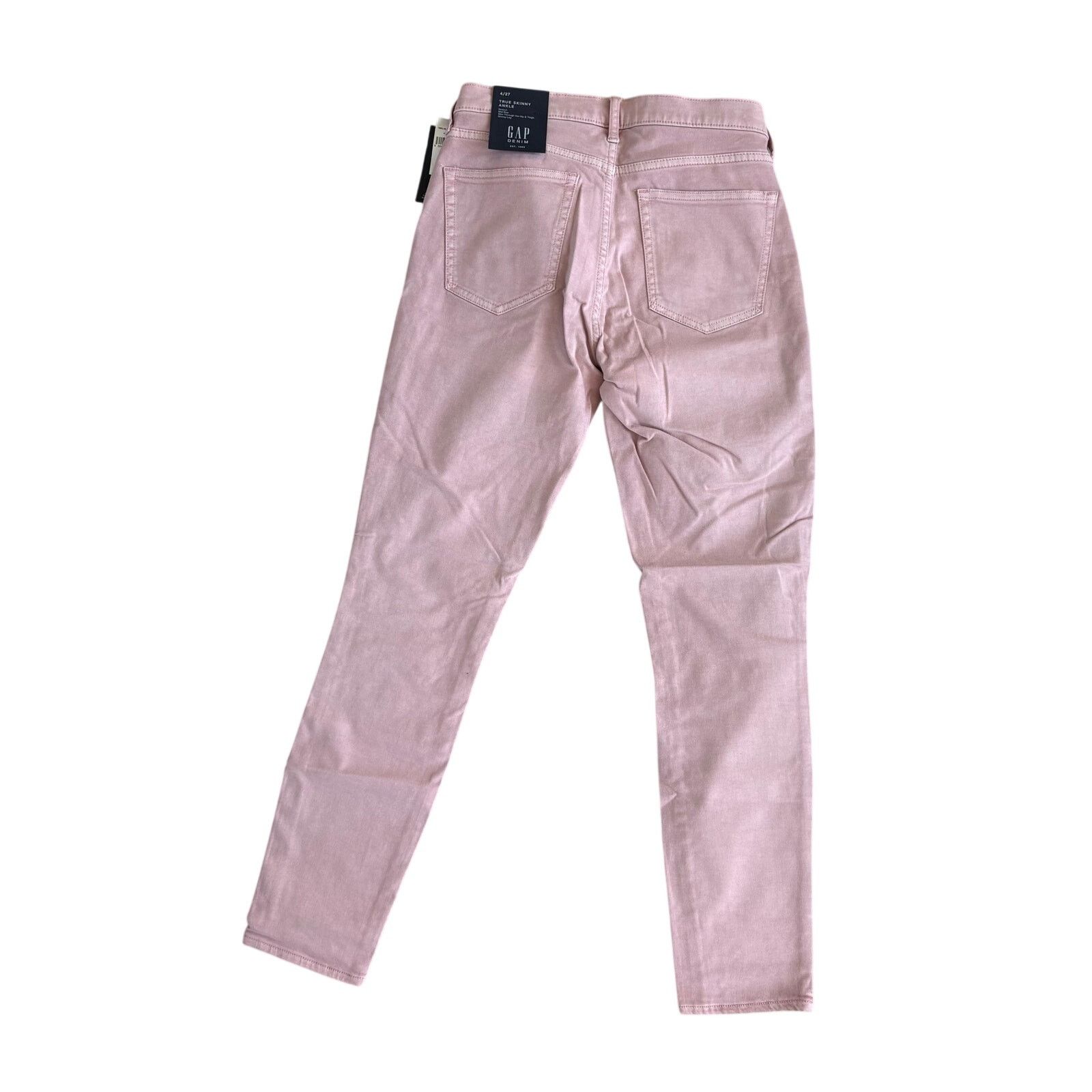 Gap Womens Gap BRAND NEW Pink Jeans Size 27" / US 4 / IT 40 - 7 Thumbnail