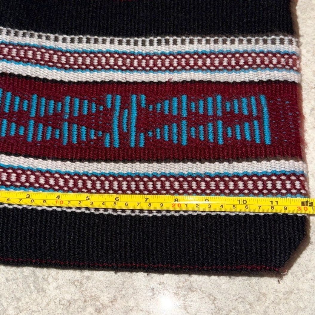 Vintage VINTAGE Norton McNaughton Purse Boho Knit Bag Wristlet Black Size ONE SIZE - 7 Thumbnail