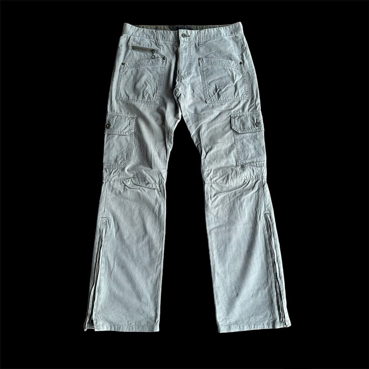 image of Avant Garde x Morgan Homme Sicksvintage Morgan Homme Flare/bootcut Made In Japan Pants in Brown (Si