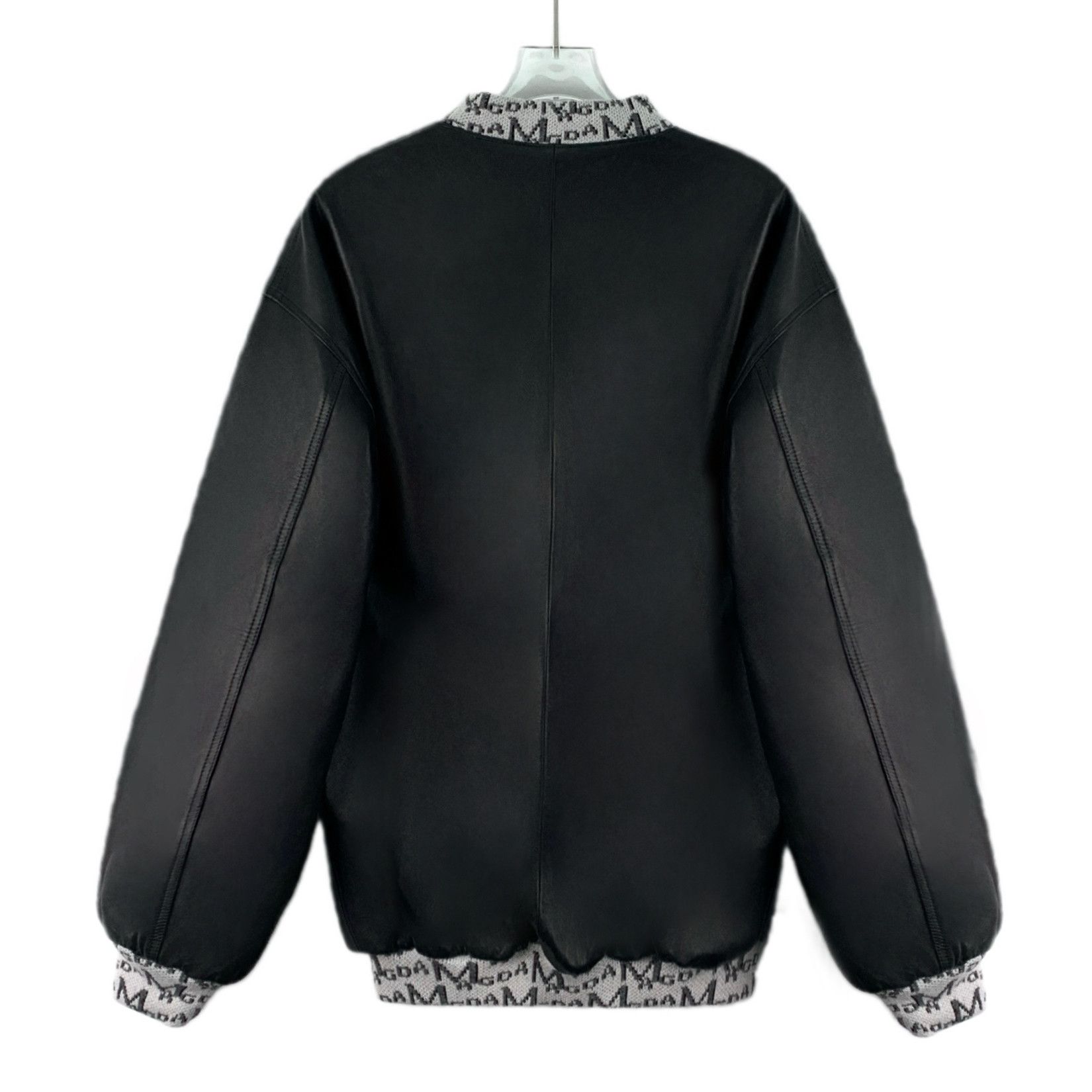 Magda Butrym Magda Butrym Black Leather Zip Jacket (Size XXS) Size XXS / US 00 / IT 34 - 2 Thumbnail