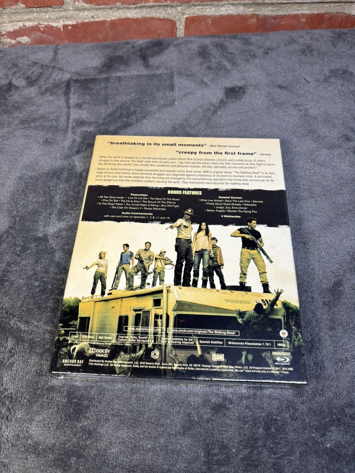 Other The Walking Dead Season 2 Disc Set CD, Zombie Head Display Size ONE SIZE - 10 Thumbnail