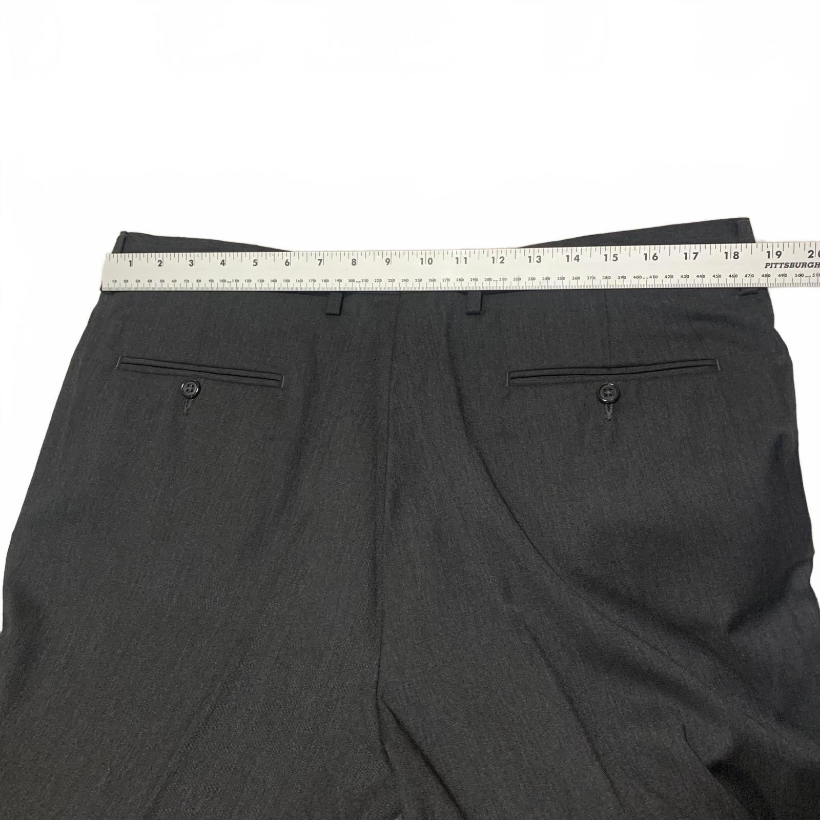 Jos. A. Bank JoS A Bank Men's Black Dress Pants Size 38R - 6 Thumbnail