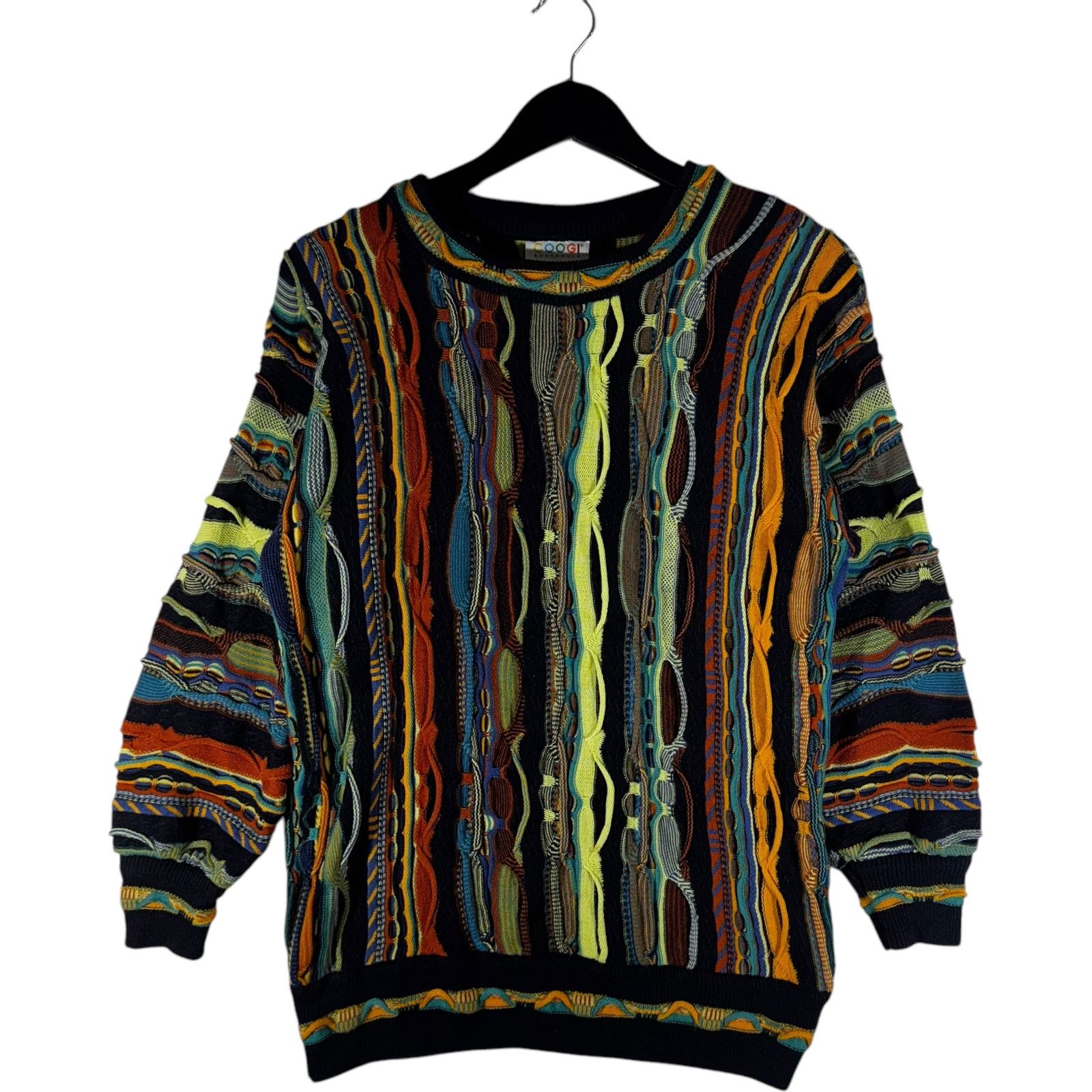 Coogi Vintage Coogi 3D Patterned Pullover Sweater Size US M / EU 48-50 / 2 - 1 Thumbnail