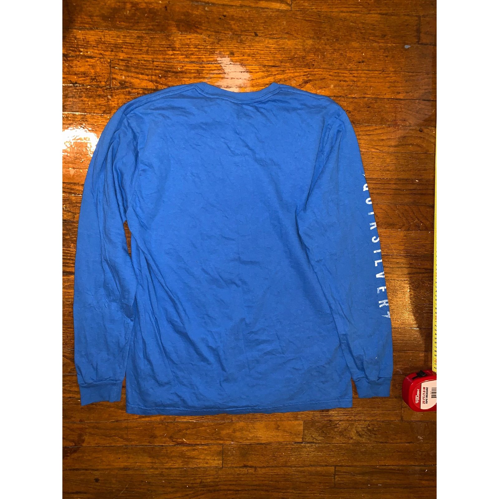 Quiksilver Vintage Quiksilver Long Sleeve Shirt Blue Y2K Surf Large Size US L / EU 52-54 / 3 - 7 Thumbnail