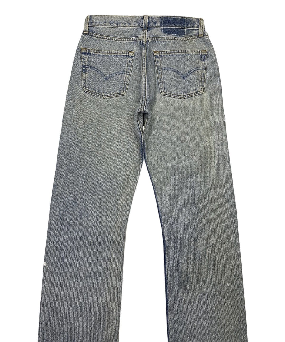 Hysteric Glamour VINTAGE JAPAN UNBRAND DISTRESS HYSTERIC GLAMOUR DESIGN JEANS Size US 27 - 4 Thumbnail