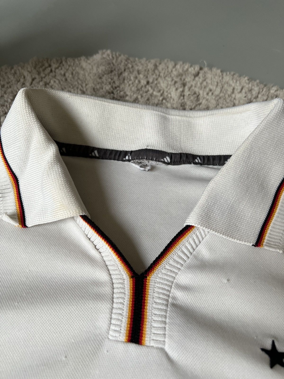 Adidas × Vintage Adidas Deutscher Fussball Bund 2000-2001 Home Jersey Vintage Size US L / EU 52-54 / 3 - 4 Thumbnail