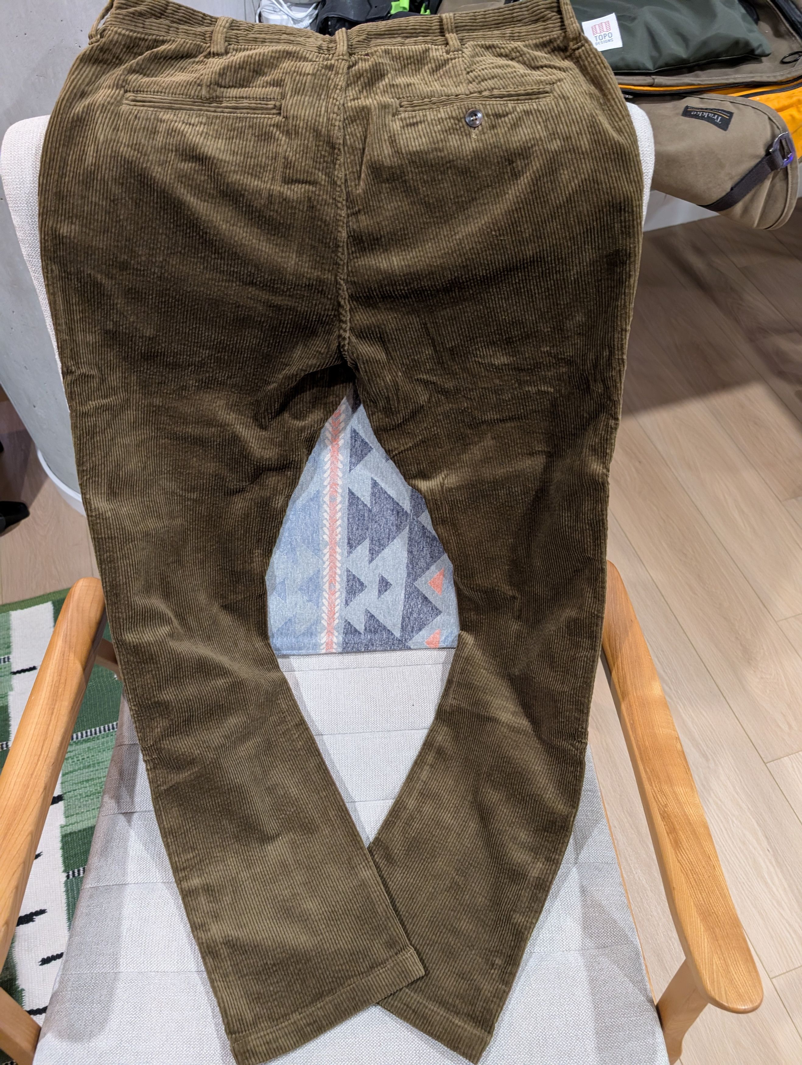Taylor Stitch The Taylor Stitch Slim Foundation Pant in Olive Cord Size US 38 / EU 54 - 2 Thumbnail