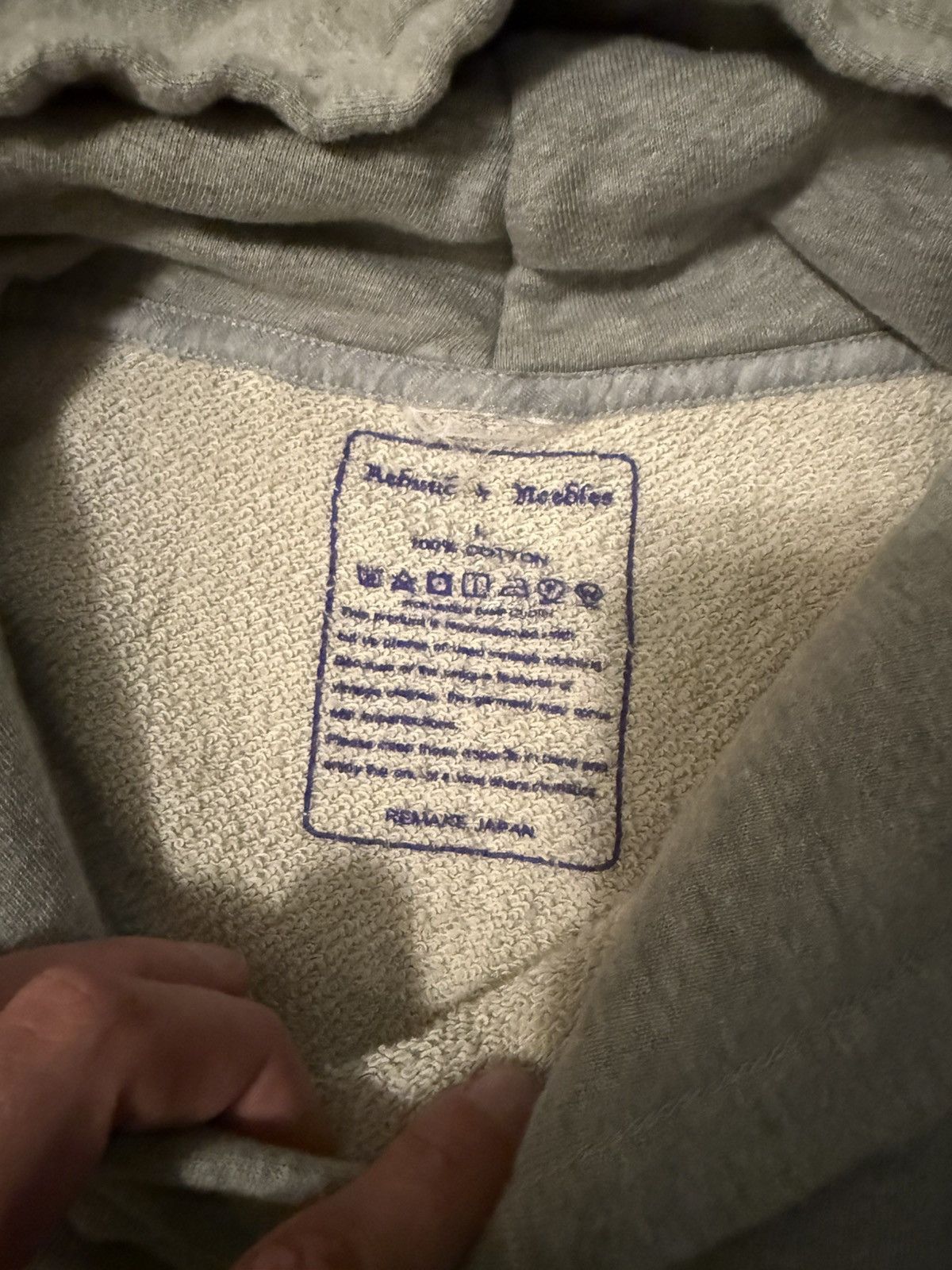 HIDDEN × Needles Needles x Hidden NY 5 Cuts Hoodie Gray Size US L / EU 52-54 / 3 - 7 Thumbnail