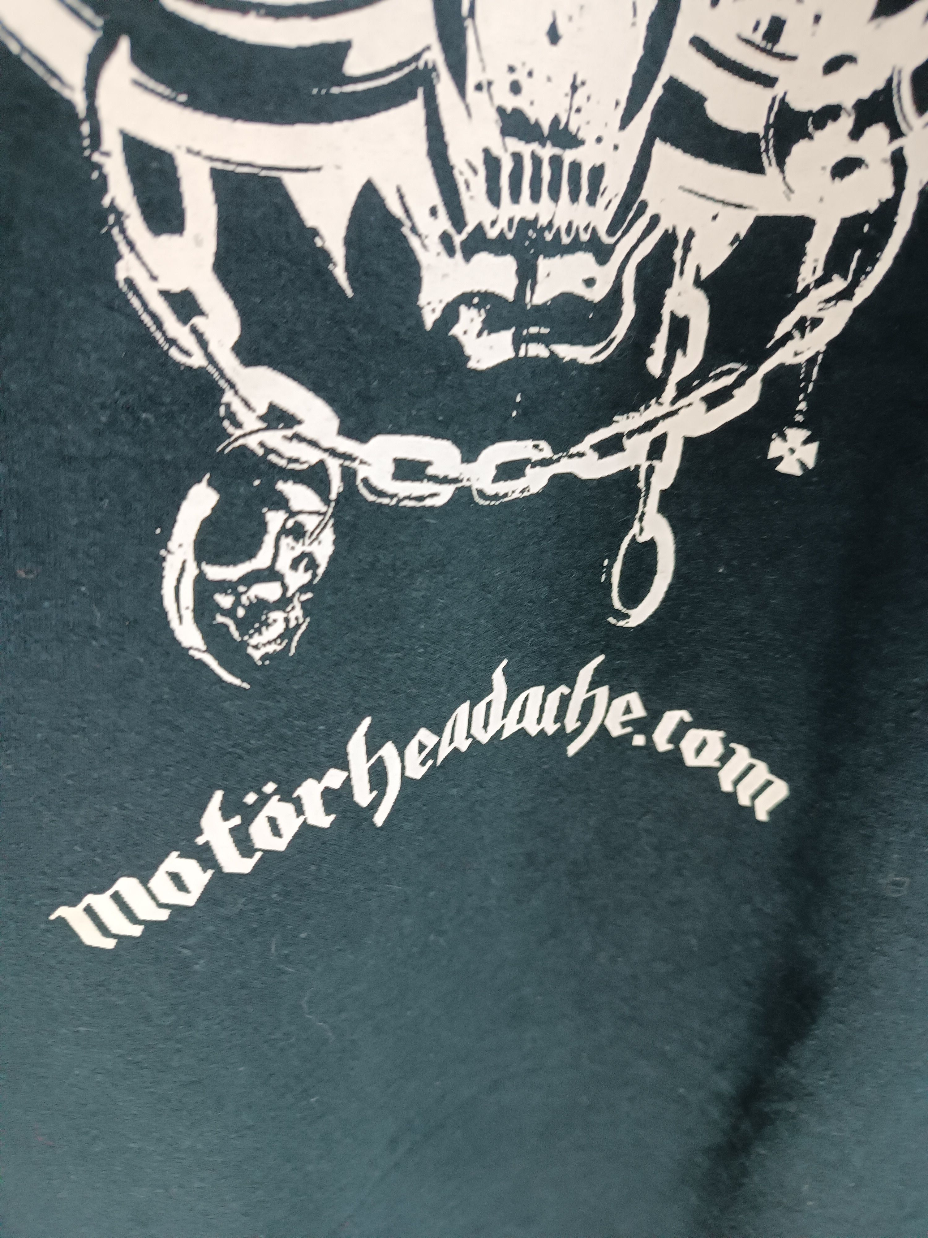 Band Tees VINTAGE MOTORHEADACHE LEMMY TRIBUTE METAL PUNK TEE THRASH Size US M / EU 48-50 / 2 - 12 Thumbnail