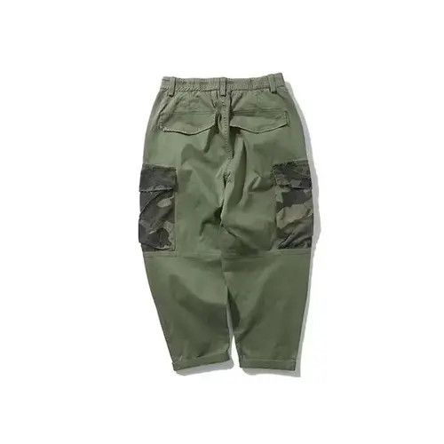Japanese Brand 20AW Indigo Union Japan Military Green Camo Worker Pants Size US 34 / EU 50 - 3 Thumbnail