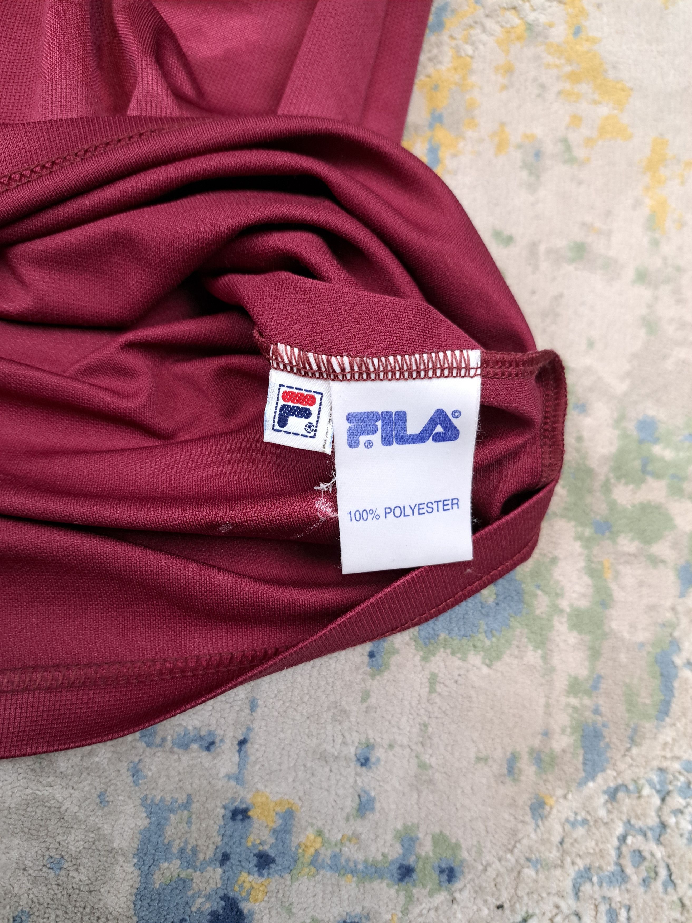 Fila Vintage 2001 2002 West Ham United Home Kit Soccer Size US L / EU 52-54 / 3 - 8 Thumbnail