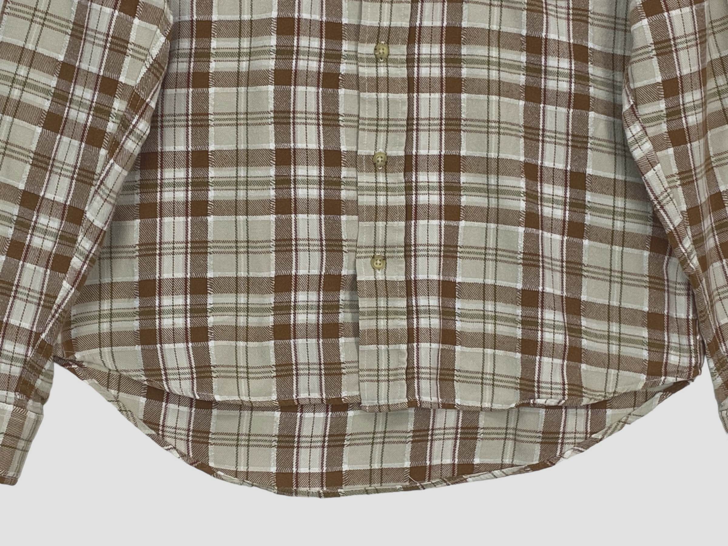 Oshkosh Vintage Oshkosh Plaid Flannel Shirt 90s Workwear Button-Up Size US S / EU 44-46 / 1 - 4 Thumbnail