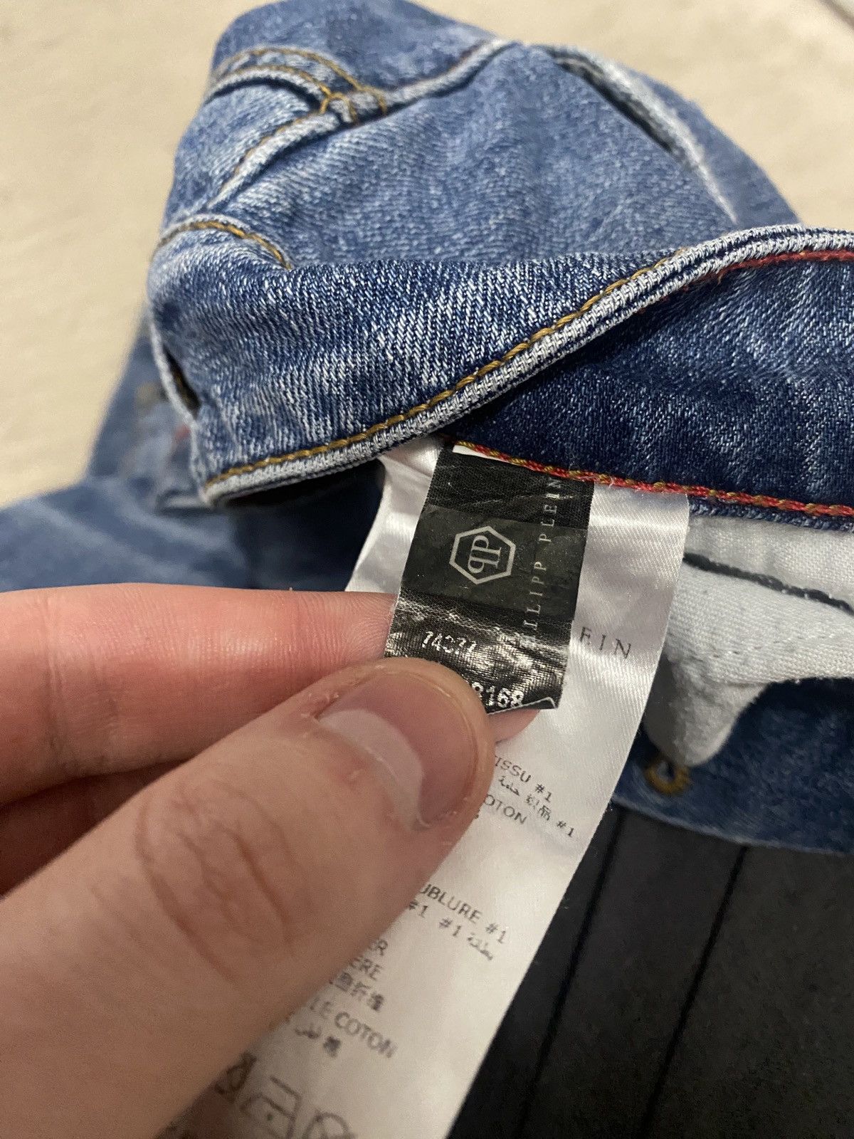 Philipp Plein Luxury rare denim philipp plein edition 2019 retail 1000$ Size US 33 - 4 Thumbnail