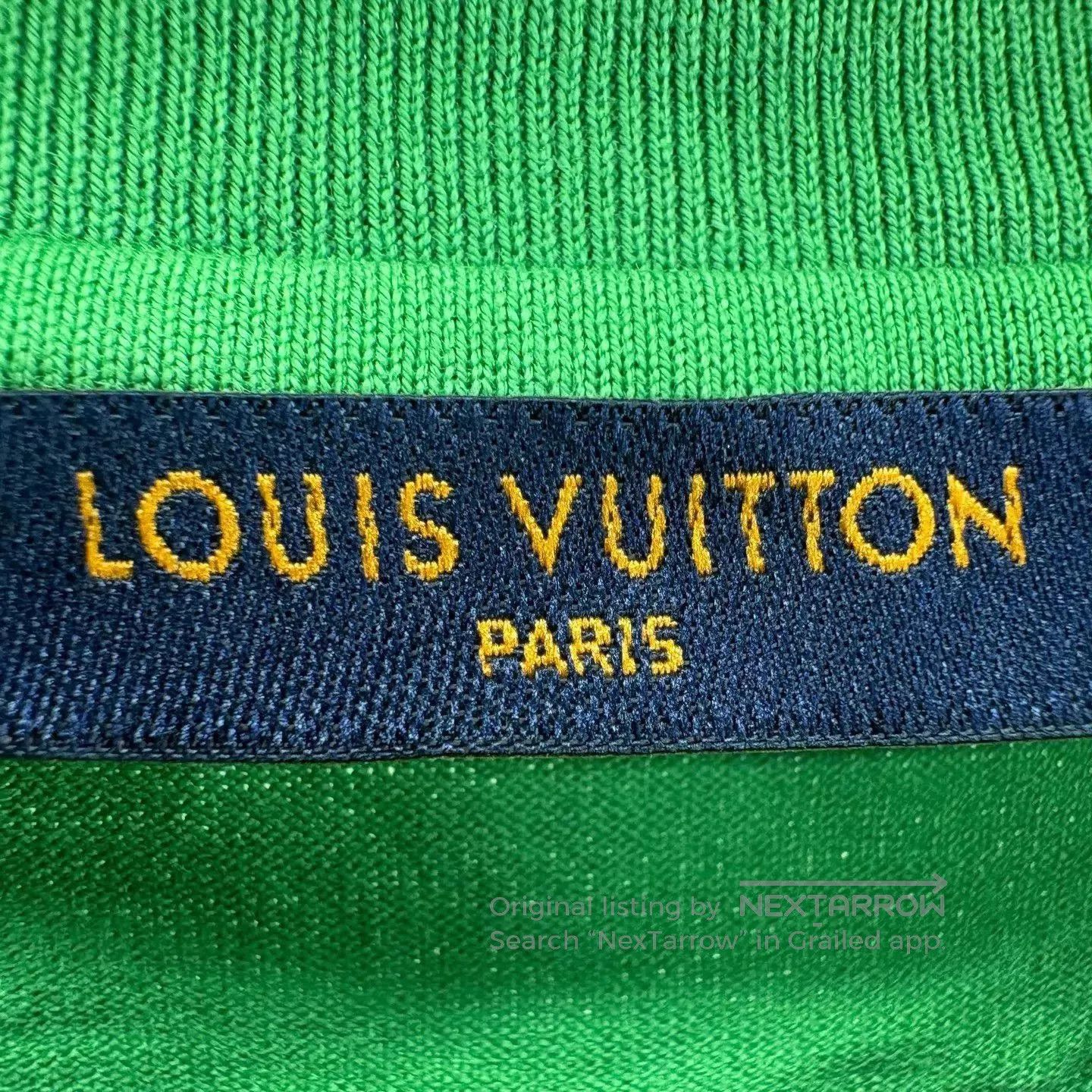 Louis Vuitton Green Short Sleeve Crewneck T. Size US L / EU 52-54 / 3 - 6 Thumbnail