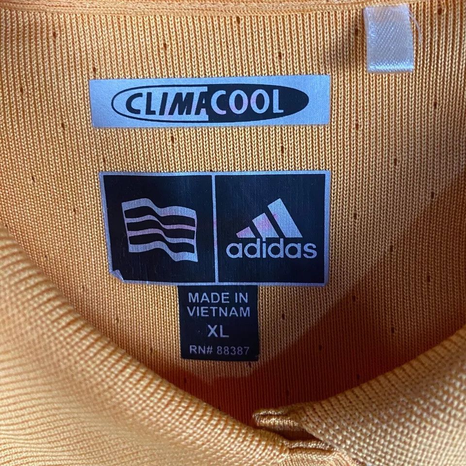 Adidas Adidas Golf Polo Shirt Women's XL Climacool Orange Polyester Size XL / US 12-14 / IT 48-50 - 3 Thumbnail