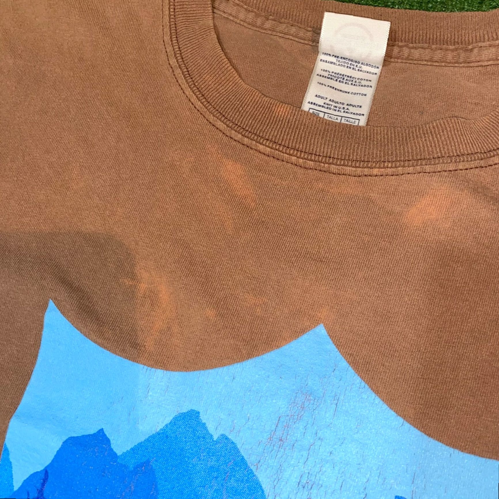 Delta VINTAGE Delta South Park Cartman Respect my Authority Brown Graphic Tshirt L Y2K Mens Size US L / EU 52-54 / 3 - 3 Thumbnail