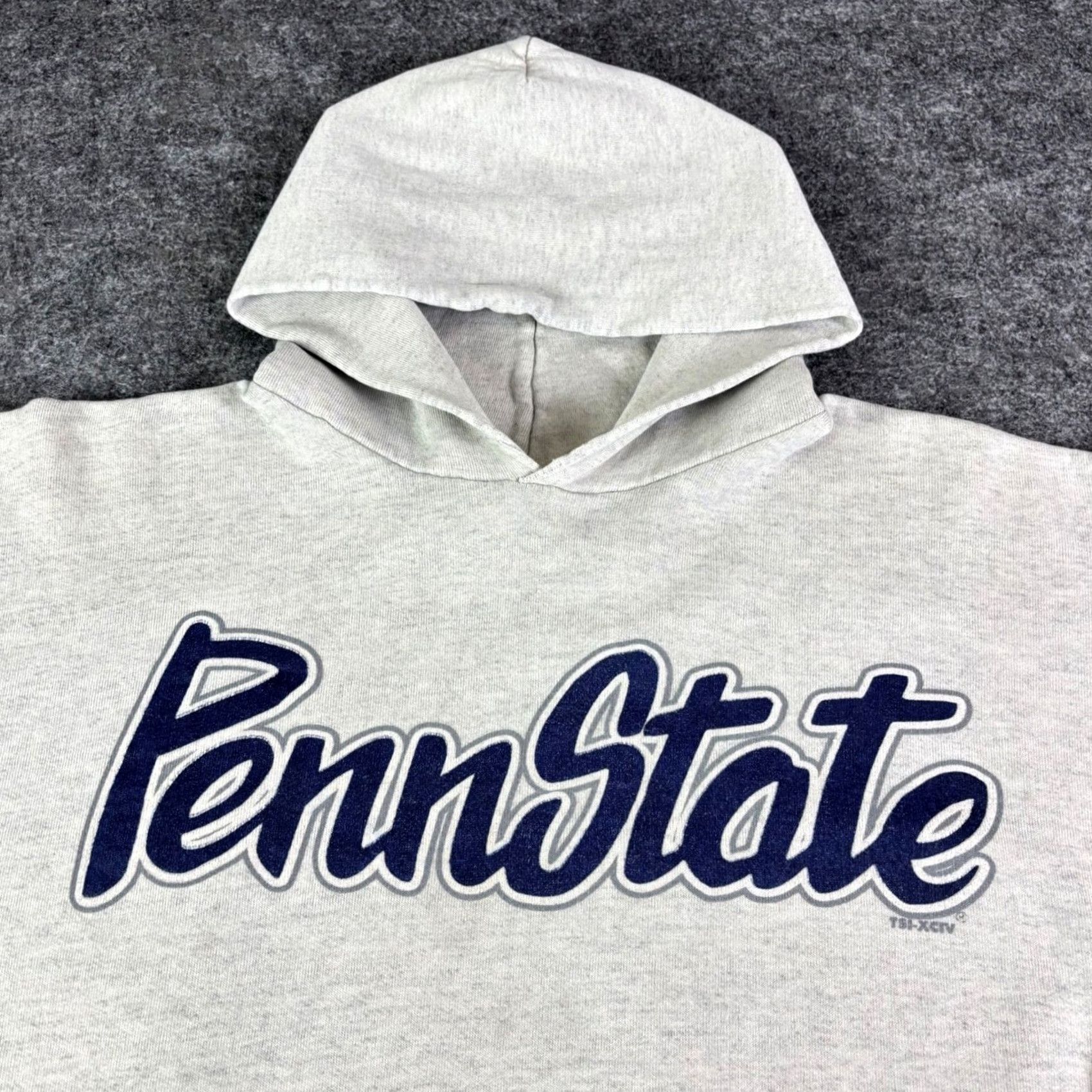 Penn VINTAGE Penn State Nittany Lions Ash Grey Hoodie Sweatshirt Mens Large Vintage Size US M / EU 48-50 / 2 - 7 Thumbnail