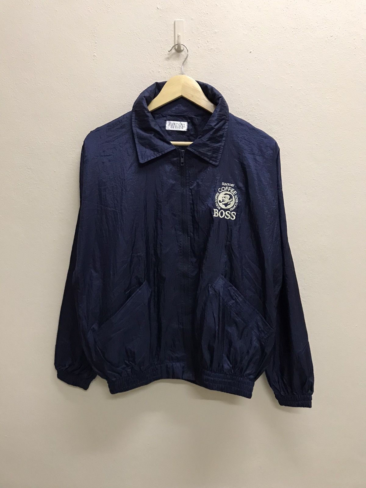 Japanese Brand Vintage Suntory Coffee Boss Baggy Jacket Bomber Size US S / EU 44-46 / 1 - 3 Thumbnail